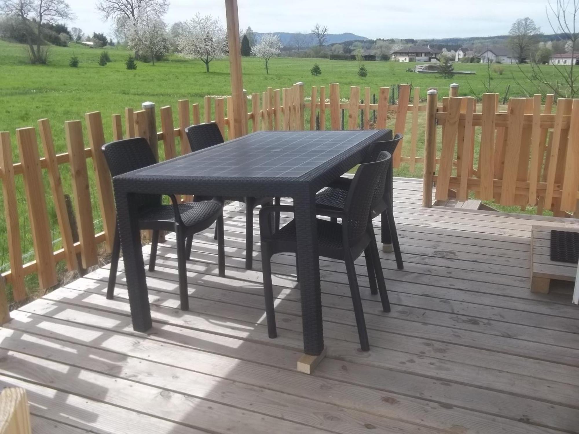 camping aire du gros pré Lesseux Esterno foto